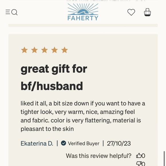 Faherty Whitewater Poncho in Granite size XS - Picture 12 of 12